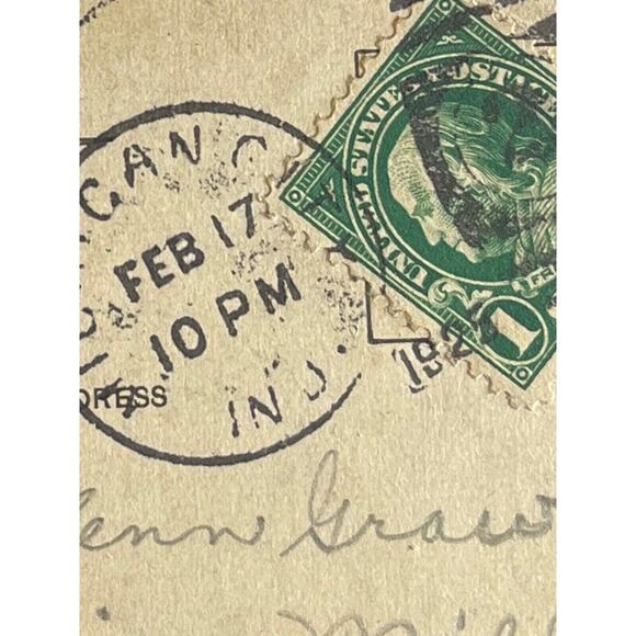 Vintage Postcard Humorous 1925 Ephemera Posted Signed Insult Man Woman Cars SEE - Picture 5 of 7